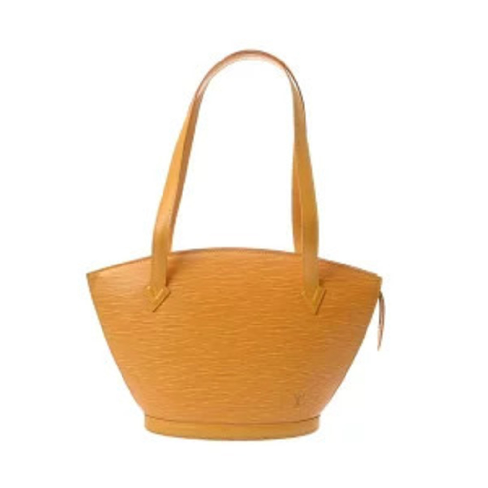Louis Vuitton Epi Saint Jacques Shopping Tassili Yellow Leather Handbag